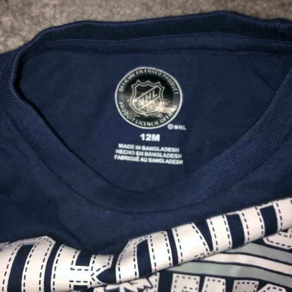 Toronto Maple Leafs baby tshirt size 12 months - Picture 3 of 5